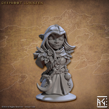 3D Printed Artisan Guild Deeproot Lurikeen Busts 28mm 32mm