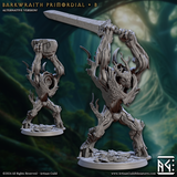 3D Printed Artisan Guild Barkwraith Primordials Barkwraith Spriggans Set 28mm 32mm