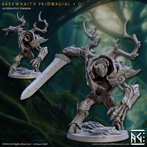 3D Printed Artisan Guild Barkwraith Primordials Barkwraith Spriggans Set 28mm 32mm