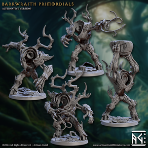 3D Printed Artisan Guild Barkwraith Primordials Barkwraith Spriggans Set 28mm 32mm