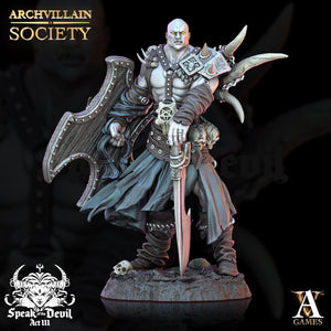 3D Printed Archvillain Games Alaric Voidblade Archvillain Society Vol. XXV 28 32mm D&D - Charming Terrain