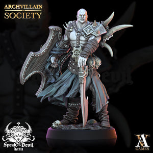 3D Printed Archvillain Games Alaric Voidblade Archvillain Society Vol. XXV 28 32mm D&D - Charming Terrain