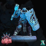 3D Printed Archvillain Games Arderite Heavy Infantry Blind Faith - Ardere Syndicate 28 32mm D&D - Charming Terrain