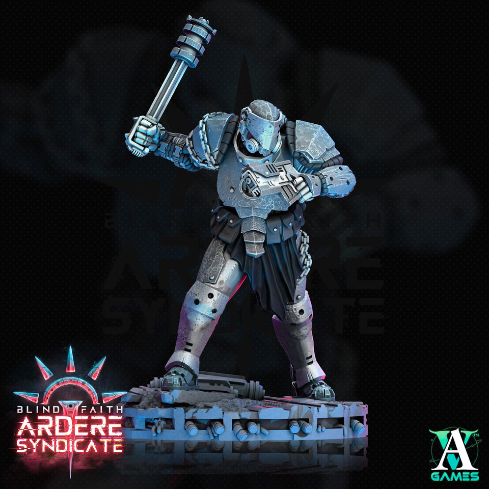 3D Printed Archvillain Games Arderite Light Infantry Blind Faith - Ardere Syndicate 28 32mm D&D - Charming Terrain