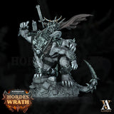 3D Printed Archvillain Games Bloodbringers - Hordes of Wrath Grumlak Riders 28 32mm D&D - Charming Terrain