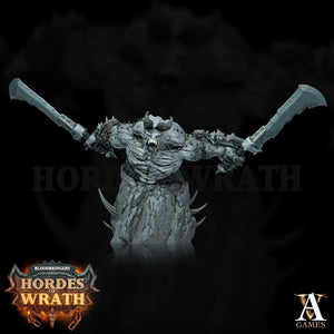 3D Printed Archvillain Games Bloodbringers - Hordes of Wrath Wrathogar - Bust 28 32mm D&D - Charming Terrain