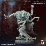 3D Printed Archvillain Games Circus Grotesque - Serenissima Mascheraio 28 32mm D&D - Charming Terrain