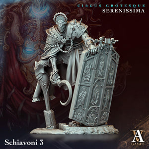3D Printed Archvillain Games Circus Grotesque - Serenissima Schiavoni 28 32mm D&D - Charming Terrain