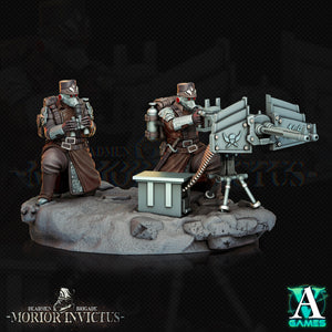 3D Printed Archvillain Games Deadmen Brigade - Morior Invictus Morior Heavy Infantry 28 32mm D&D - Charming Terrain