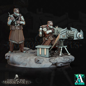 3D Printed Archvillain Games Deadmen Brigade - Morior Invictus Morior Heavy Infantry 28 32mm D&D - Charming Terrain