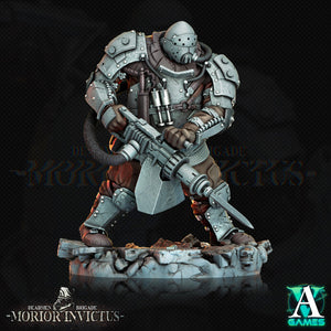 3D Printed Archvillain Games Deadmen Brigade - Morior Invictus Morior Iron Guard 28 32mm D&D - Charming Terrain