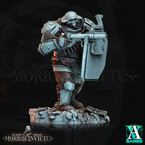 3D Printed Archvillain Games Deadmen Brigade - Morior Invictus Morior Iron Guard 28 32mm D&D - Charming Terrain