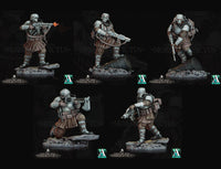 3D Printed Archvillain Games Deadmen Brigade - Morior Invictus Morior Shocktrooper 28 32mm D&D - Charming Terrain