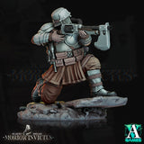 3D Printed Archvillain Games Deadmen Brigade - Morior Invictus Morior Shocktrooper 28 32mm D&D - Charming Terrain