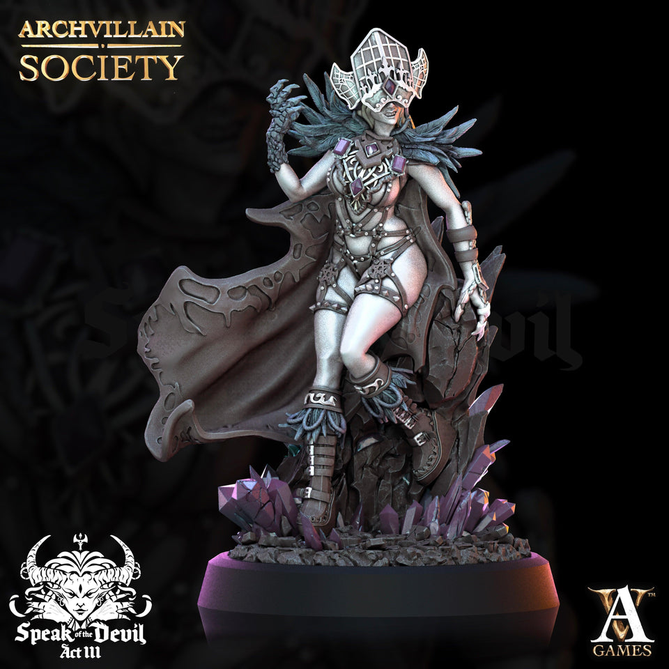 3D Printed Archvillain Games Keleera - The Lustseer Archvillain Society Vol. XXV 28 32mm D&D - Charming Terrain