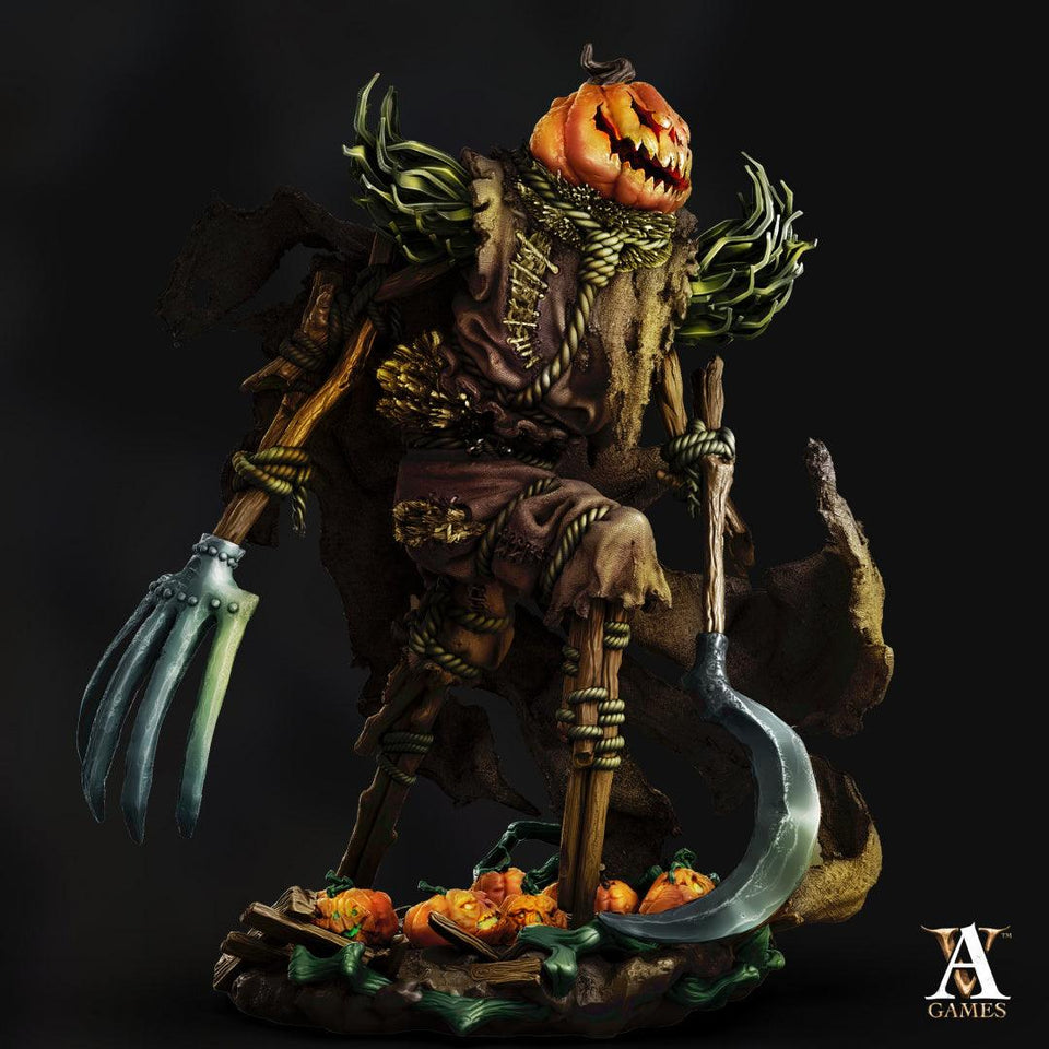 3D Printed Archvillain Games Pumpkin Horror 28 32mm D&D - Charming Terrain