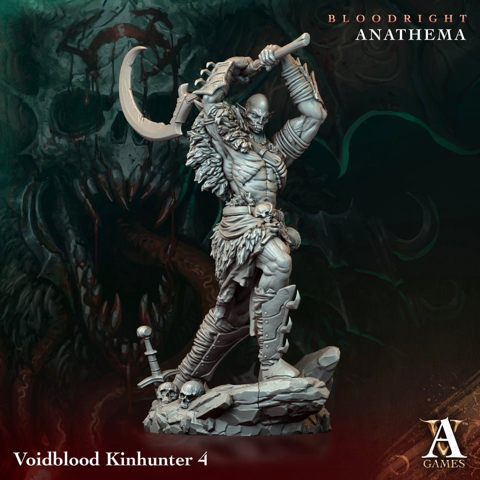 3D Printed Archvillain Games Voidblood Kinhunter Bloodright - Anathema 28 32mm D&D - Charming Terrain