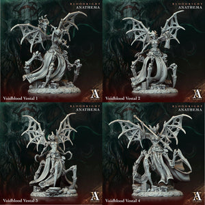 3D Printed Archvillain Games Voidblood Vestal Bloodright - Anathema 28 32mm D&D - Charming Terrain