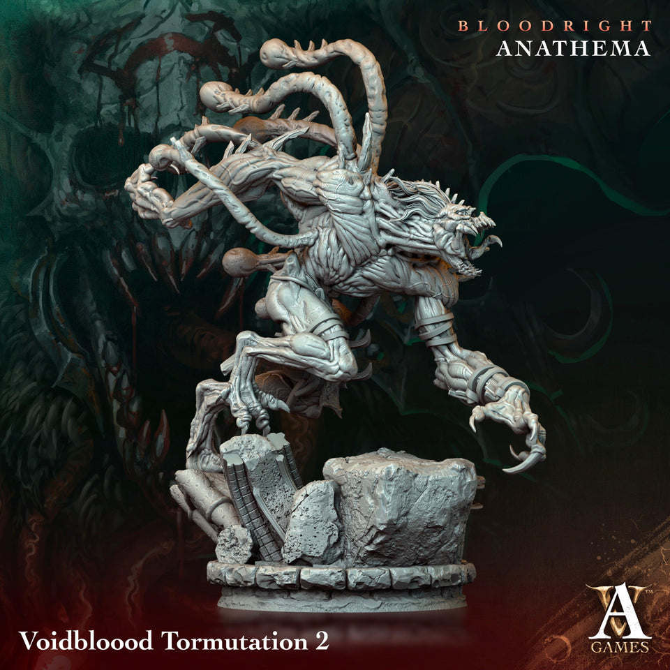 3D Printed Archvillain Games Voidbloood Tormutation Bloodright - Anathema 28 32mm D&D - Charming Terrain