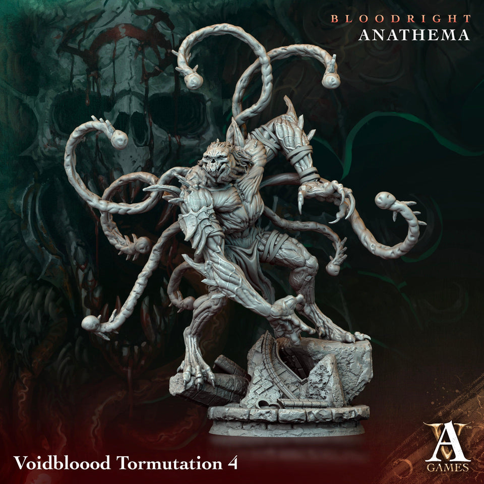 3D Printed Archvillain Games Voidbloood Tormutation Bloodright - Anathema 28 32mm D&D - Charming Terrain