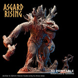 3D Printed Asgard Jontar the Mad 28 32 mm Wargaming DnD - Charming Terrain