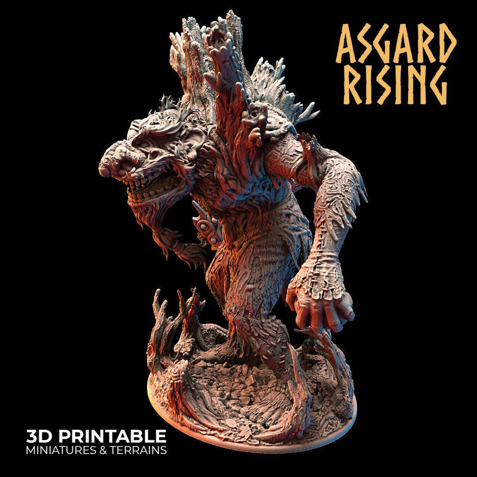 3D Printed Asgard Jontar the Mad 28 32 mm Wargaming DnD - Charming Terrain