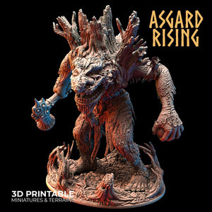 3D Printed Asgard Jontar the Mad 28 32 mm Wargaming DnD - Charming Terrain