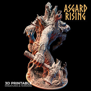 3D Printed Asgard Jontar the Mad 28 32 mm Wargaming DnD - Charming Terrain