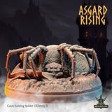 3D Printed Asgard Rising Cave-Lurking Spiders Set 2 28 32 mm Wargaming DnD - Charming Terrain