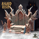 3D Printed Asgard Rising Obsidian Altar 28 32 mm Wargaming DnD - Charming Terrain