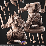 3D Printed Cast n Play 625 Mertle Solar Berserker Huppus, Space Mercenaries Set 28mm 32mm D&D - Charming Terrain