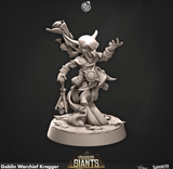 3D Printed Cast n Play 688 Goblin Warchief Kragger Kragger's Giants Set 28mm 32mm D&D - Charming Terrain