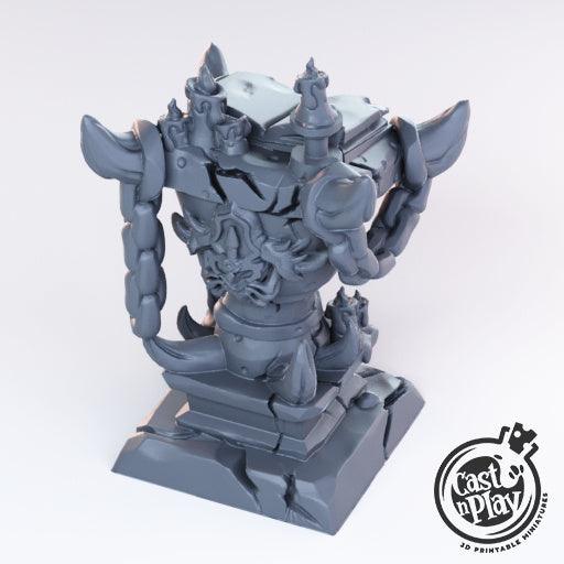 3D Printed Cast n Play Altar 28mm 32mm D&D - Charming Terrain