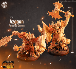 3D Printed Cast n Play Azgaan 28mm 32mm D&D - Charming Terrain