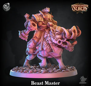 3D Printed Cast n Play Beast Master Adventurer's Guild 28mm 32mm D&D - Charming Terrain