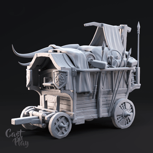 3D Printed Cast n Play Caravan 28mm 32mm D&D - Charming Terrain