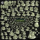 3D Printed Cast n Play Ciocan Mire Prince Mire Volktoads Set 28mm 32mm D&D - Charming Terrain