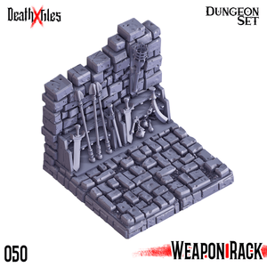 3D Printed Cast n Play Death x Tiles - Straight Walls Set 28mm 32mm D&D - Charming Terrain