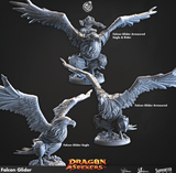 3D Printed Cast n Play Falcon Glider Dragon Seekers 28mm 32mm D&D - Charming Terrain