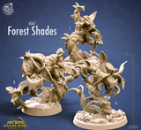 3D Printed Cast n Play Forest Shades Ancient Woodlands - 28mm 32mm D&D - Charming Terrain