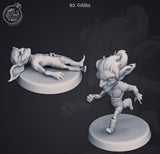 3D Printed Cast n Play - Goblins 28mm 32mm D&D - Charming Terrain