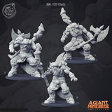 3D Printed Cast n Play Hill Giants 28mm 32mm D&D - Charming Terrain