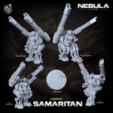 3D Printed Cast n Play Legion Samaritan (Anti-Vehicle) Nebula All Out War 28mm 32mm D&D - Charming Terrain