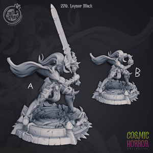 3D Printed Cast n Play Loynor Black 28mm 32mm D&D - Charming Terrain