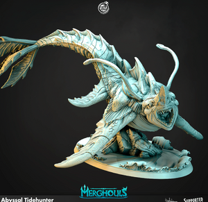 3D Printed Cast n Play Merghouls Abyssal Tidehunter 28mm 32mm D&D - Charming Terrain