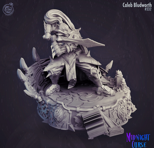 3D Printed Cast n Play Midnight Curse - Caleb Bludworth 28mm 32mm D&D - Charming Terrain