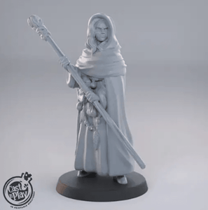 3D Printed Cast n Play - Raistlin 28mm 32mm D&D - Charming Terrain