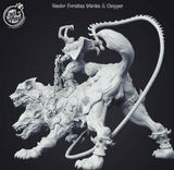 3D Printed Cast n Play - Sandor Forsaken Warden & Chopper 28mm 32mm D&D - Charming Terrain