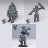 3D Printed Cast n Play Trolls 28mm 32mm D&D - Charming Terrain