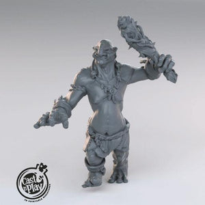 3D Printed Cast n Play Trolls 28mm 32mm D&D - Charming Terrain